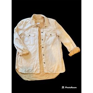 Madewell Shirt Mustard Yellow Size S